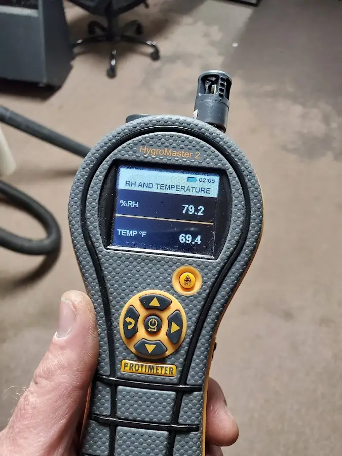 Moisture meter humidity assessment for Fire & Smoke Damage Restoration in Berwyn
